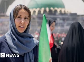 BBC in Tehran as mourners gather for former supreme leader’s funeral