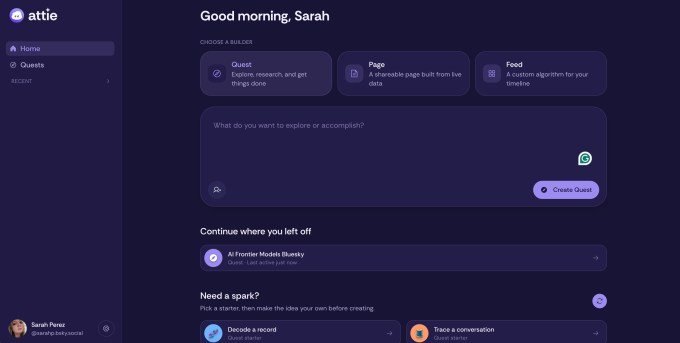 Bluesky’s AI Assistant Attie Expands into an Open Social Research Tool | TechCrunch