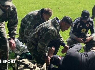 Bombs, blood, ambushes: why football coaches train with the army