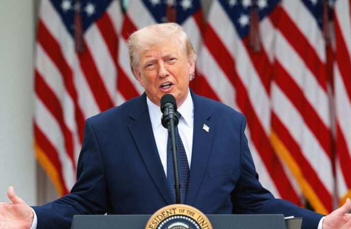 Conspiracy Theorists Believe Trump’s Speech Paves Path to Insurrection Act