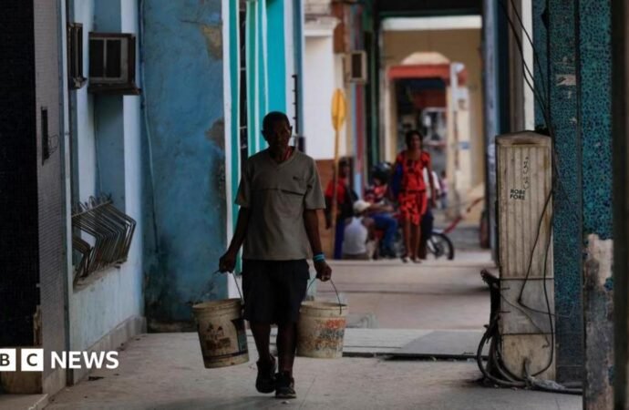 Cubans protest after third nationwide power outage this year
