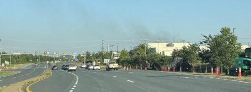Dark smoke rose over a Virginia data center as a heat wave pushed the power grid to the limit.