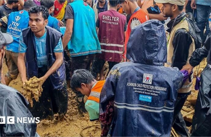 Eight dead after landslide at girls’ school in Bangladesh
