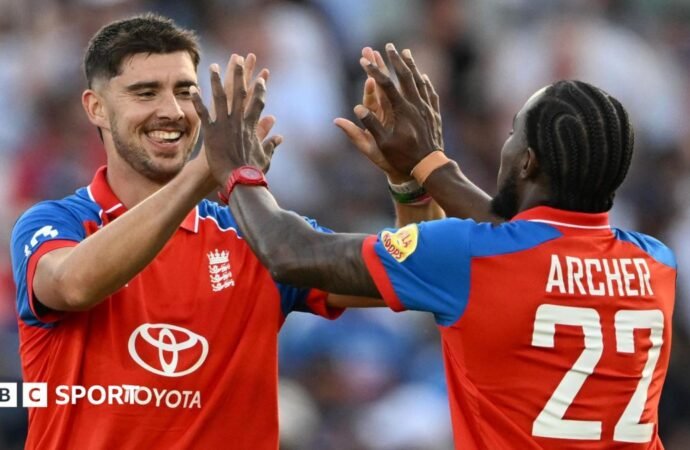 England vs India: Jofra Archer and Josh Tongue inflict record T20 defeat on tourists