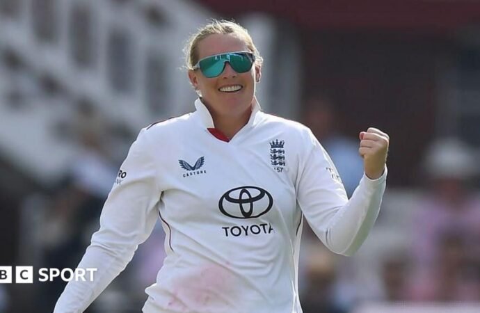 England vs India: Sophie Ecclestone leads the comeback on the first day of the historic Lord’s Test