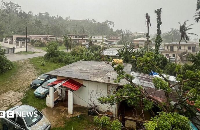 Evacuations in Guam as Super Typhoon Bavi approaches