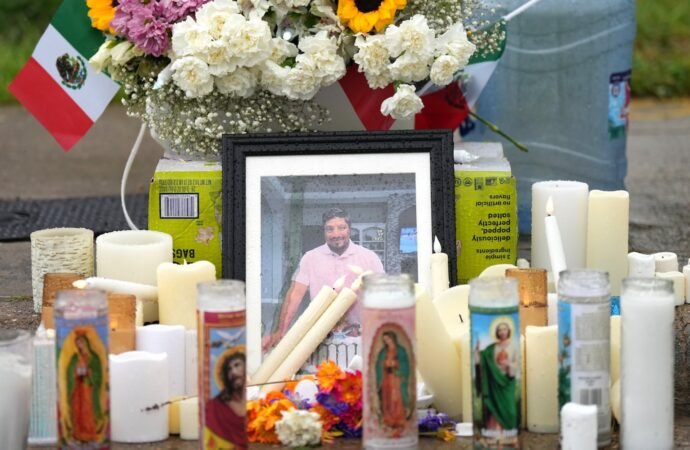 Family to hold vigil for man shot dead by immigration officer in Houston