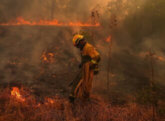 Forest fires threaten Bordeaux as France and Spain battle rages