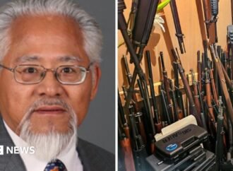 Former Canadian MP Inky Mark arrested after police seize 439 antique guns and cannons from his home