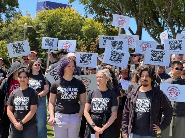 Google employees are organizing around a new concern: keeping their jobs