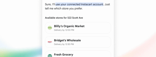 Google’s AI mode now lets you link and interact with select apps | TechCrunch