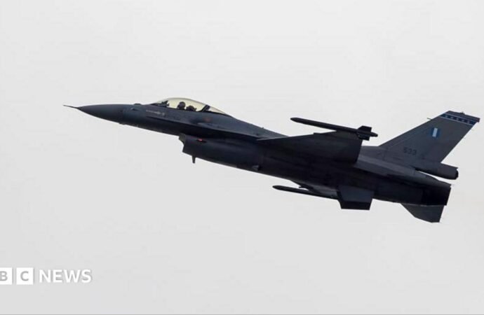 Greek F-16 fighter jet crashes at busy Zakynthos airport