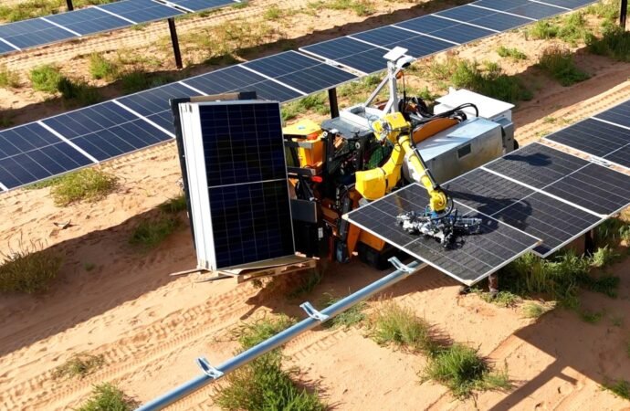 Gritt sneaks out with $34 million for robots to build solar plants; then everything else | TechCrunch