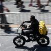Heat wave prompts Italian delivery drivers to strike to demand additional rights