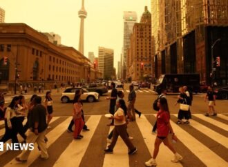 How bad are the Canadian and US wildfires and what is the risk to air quality?