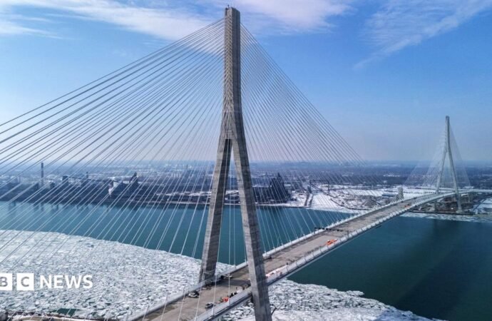 How the Gordie Howe Bridge became a symbol of a strained relationship between the United States and Canada