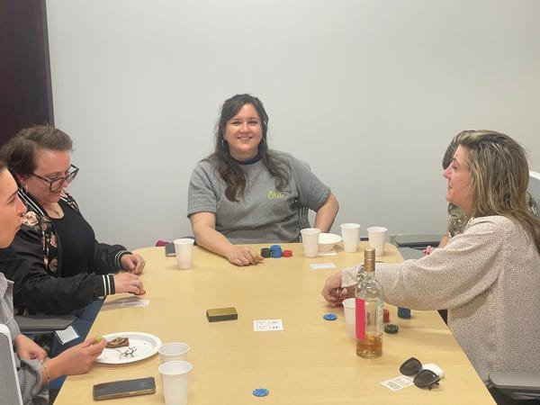 I learned poker to get ahead at work. I have more power in my career and have made incredible connections.