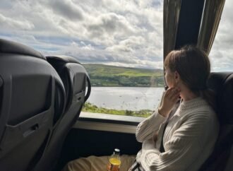 I took my teenage son on a group tour of Scotland. I was worried she was out of character, but she showed what an adult she is.