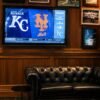 I walked into Club Cadillac hidden in Citi Field. It is the most exclusive place to watch the Mets play.