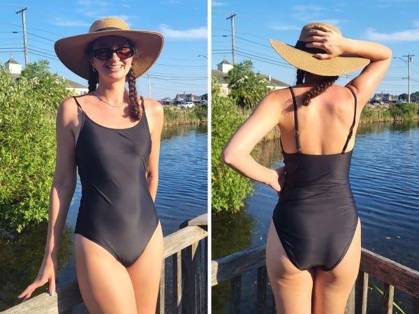 I wanted the most basic one-piece swimsuit to wear all summer and found it for $50 at Quince