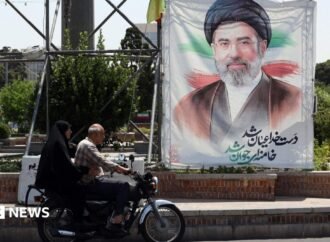 Iran’s supreme leader calls for revenge after his father’s burial