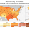 Is today the hottest day of summer? The ‘Old Farmer’s Almanac’ has 30 years of data for an answer.