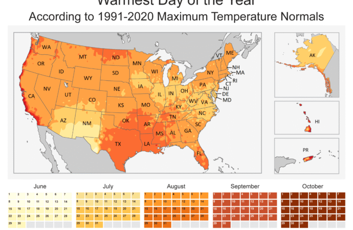 Is today the hottest day of summer? The ‘Old Farmer’s Almanac’ has 30 years of data for an answer.