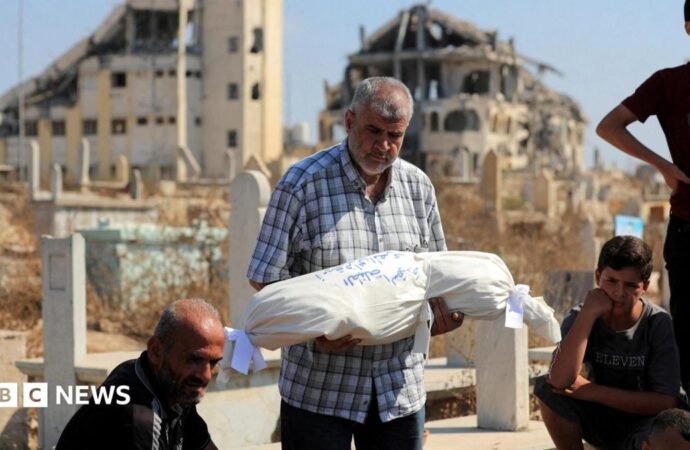 Israeli airstrike on Gaza City kills family of six, doctors say