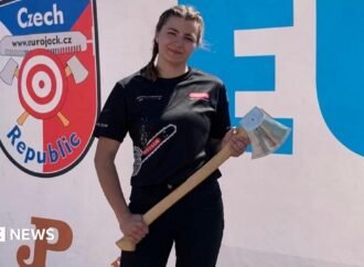 ‘It makes me different’: Meet the women breaking world records in lumberjack sports