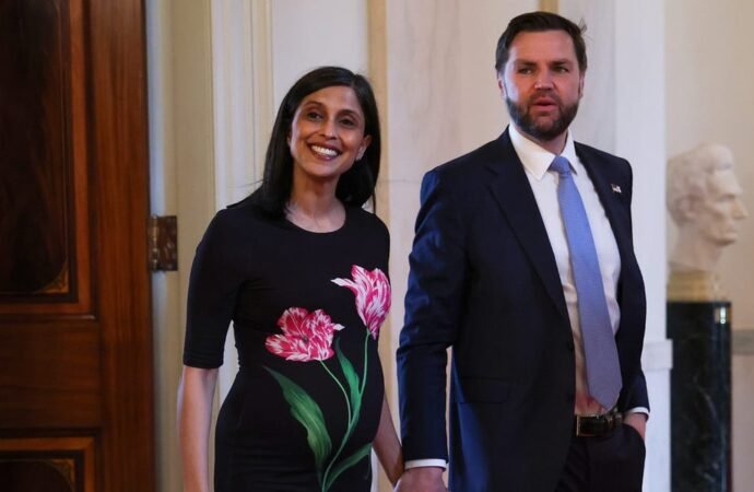JD Vance and Usha Vance welcomed their fourth child, a baby boy. Here is a timeline of their relationship.