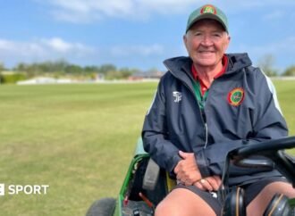Jimmy Perchard: the Jersey man with an international cricket pitch in his garden