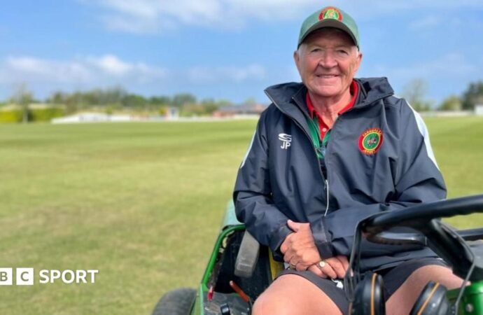 Jimmy Perchard: the Jersey man with an international cricket pitch in his garden