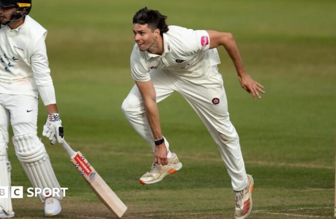 Justin Broad: Northamptonshire all-rounder ruled out for season