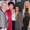 Khloe Kardashian and Kourtney Kardashian react as Ellen DeGeneres pays tribute to her late grandmother