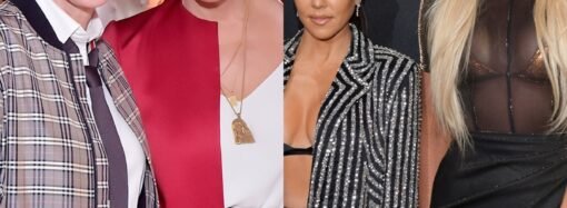 Khloe Kardashian and Kourtney Kardashian react as Ellen DeGeneres pays tribute to her late grandmother