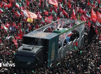 Large crowds fill Tehran streets for Khamenei’s funeral procession