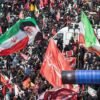 Large crowds in Mashhad for burial of Iran’s late supreme leader