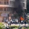 Macron is safe after explosions in the Syrian capital during the French president’s visit