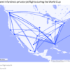 Mapped: How the FIFA president crossed North America on a private jet to watch more than 40 World Cup matches in 39 days