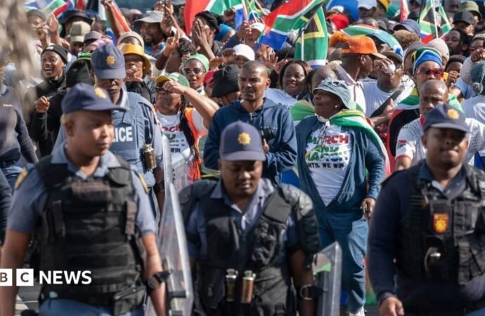 March and shooting of Andile Mvuyelwa Somgxada of March: South African police special team to investigate murder of anti-immigrant leader