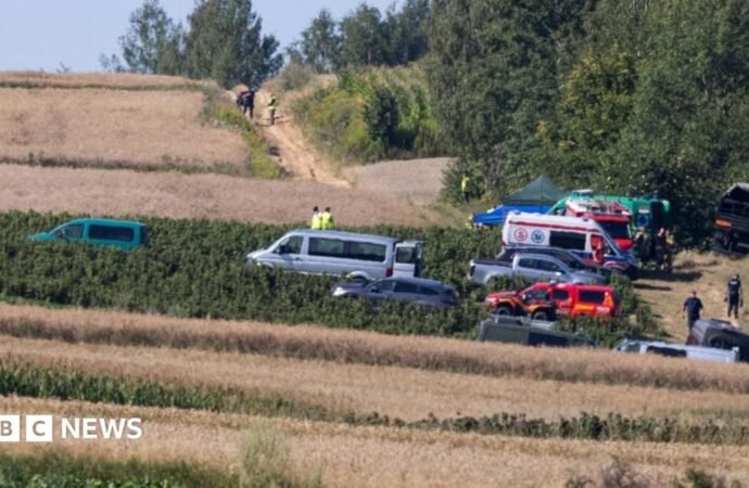 Missile that left crater deep in Poland was probably Russian: Polish Prime Minister Tusk