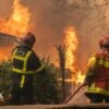 More than 250,000 people evacuated as forest fires rage in France and Spain