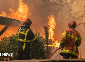 More than 250,000 people evacuated as forest fires rage in France and Spain