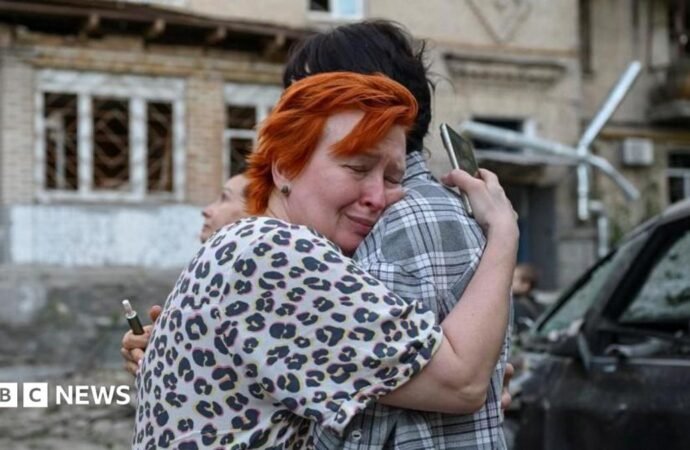 ‘Most massive’ Russian attack on Kyiv kills at least 30 people
