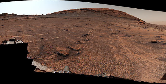 NASA curiosity discovers a field of Martian polygons – NASA Science