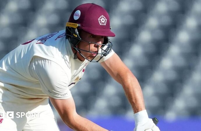 Nathan McSweeney: Australia Test batsman re-signs with Northants in 2027