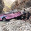 Pakistan: Overcrowded bus falls into ravine, killing at least 32 people
