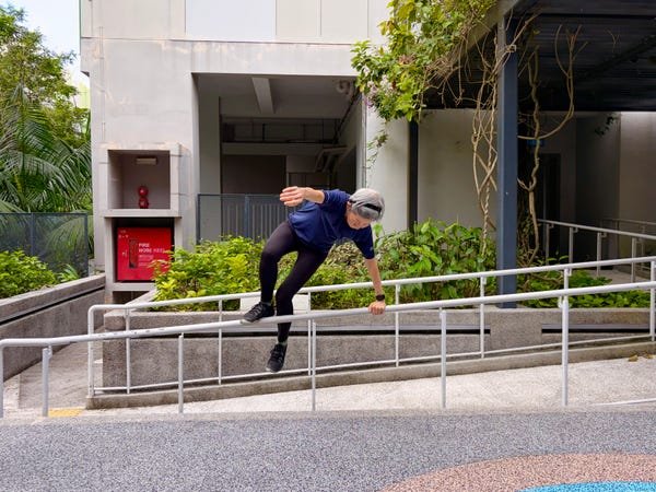 Parkour for seniors helps prevent falls, build strength and confidence