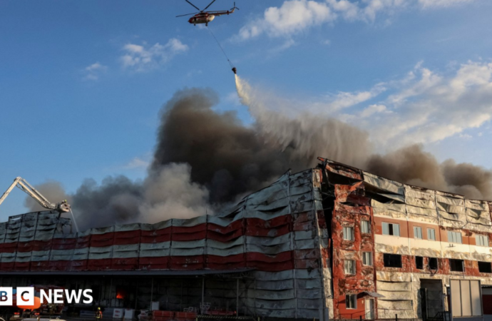 Russia launches major ballistic missile attack on Ukrainian capital Kyiv