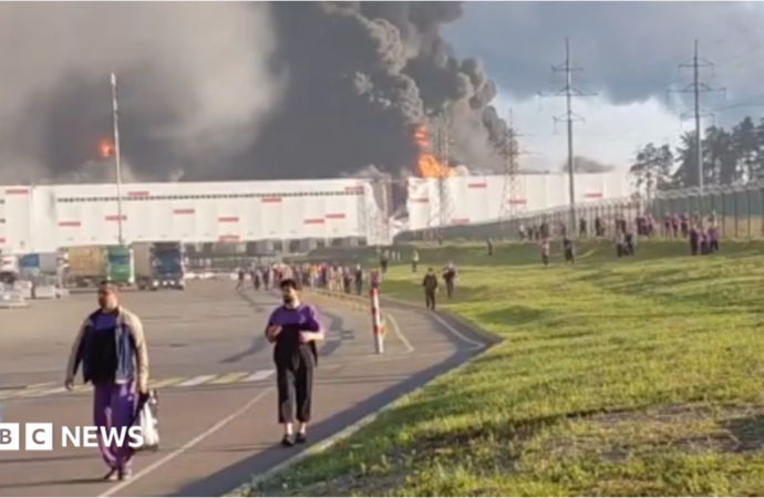 Russian online retail warehouses hit by deadly Ukrainian attacks